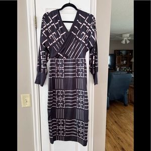 Black and White Women’s Dress